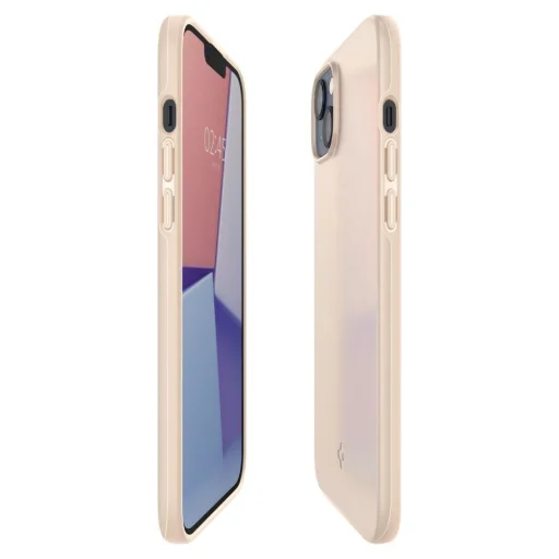 iPhone 14 Plus Spigen Thin Fit ultravékony tok homokszínű (ACS04778) - 6