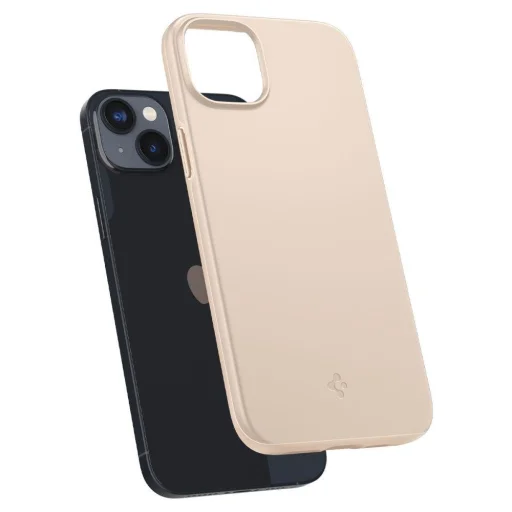 iPhone 14 Plus Spigen Thin Fit ultravékony tok homokszínű (ACS04778) - 2