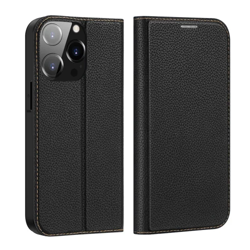 iPhone 14 Pro Dux Ducis Skin X2 mágneses fliptok fekete - 1