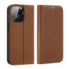 iPhone 14 Pro Dux Ducis Skin X2 mágneses fliptok barna - 7
