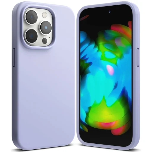 iPhone 14 Pro Max Ringke szilikon tok lila - 1