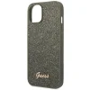 iPhone 14 Plus Guess PC/TPU Glitter Flakes Metal Logo tok zöld (GUHCP14MHGGSHN) thumbnail