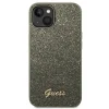 iPhone 14 Plus Guess PC/TPU Glitter Flakes Metal Logo tok zöld (GUHCP14MHGGSHN) thumbnail