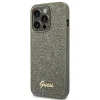 iPhone 14 Pro Max Guess PC/TPU Glitter Flakes Metal Logo tok zöld (GUHCP14XHGGSHN) thumbnail