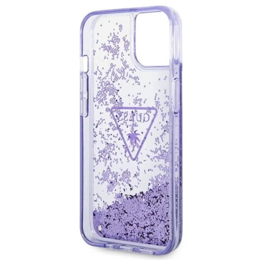 iPhone 14 Guess Liquid Glitter Palm tok lila (GUHCP14SLFCTPU) - 4