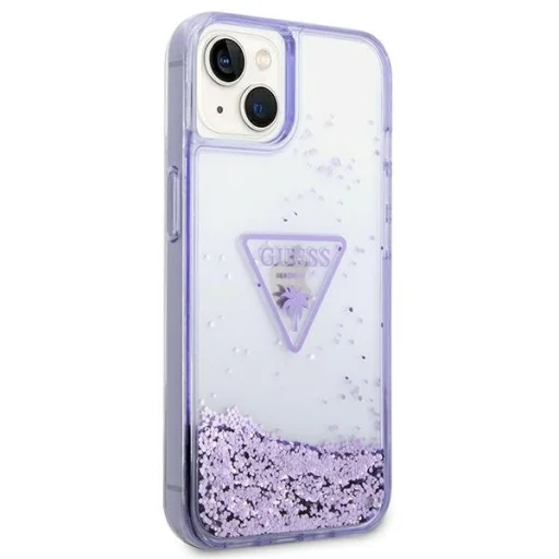 iPhone 14 Guess Liquid Glitter Palm tok lila (GUHCP14SLFCTPU) - 8