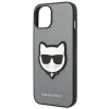 iPhone 14 Plus Karl Lagerfeld Saffiano Choupette Head tok ezüst (KLHCP14MSAPCHG) thumbnail