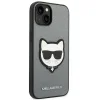 iPhone 14 Plus Karl Lagerfeld Saffiano Choupette Head tok ezüst (KLHCP14MSAPCHG) thumbnail