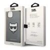 iPhone 14 Plus Karl Lagerfeld Saffiano Choupette Head tok ezüst (KLHCP14MSAPCHG) thumbnail