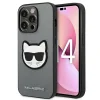 iPhone 14 Pro Karl Lagerfeld Saffiano Choupette Head tok ezüst (KLHCP14LSAPCHG) thumbnail