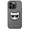 iPhone 14 Pro Karl Lagerfeld Saffiano Choupette Head tok ezüst (KLHCP14LSAPCHG) thumbnail