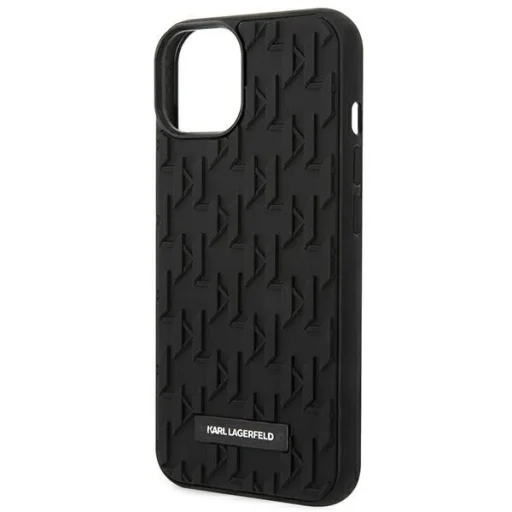 iPhone 14 Plus Karl Lagerfeld 3D Monogram tok fekete (KLHCP14MRUPKLPK) - 6
