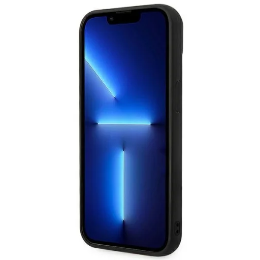 iPhone 14 Plus Karl Lagerfeld 3D Monogram tok fekete (KLHCP14MRUPKLPK) - 3