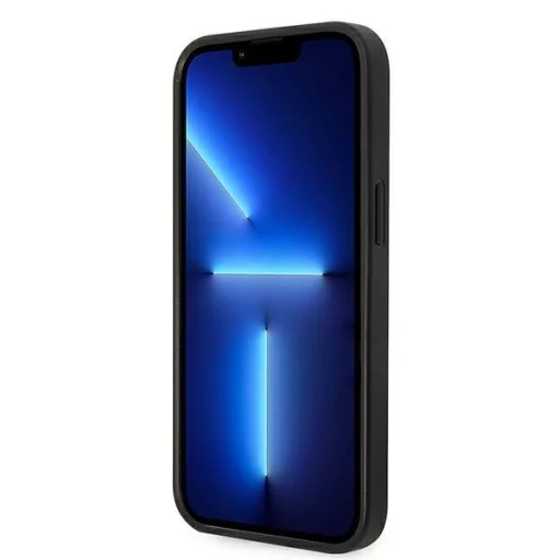 iPhone 14 Plus Karl Lagerfeld Saffiano Karl's Head tok ezüst (KLHCP14MSAPKHG) - 7