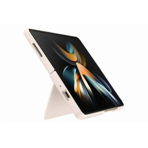 Samsung Galaxy Z Fold 4 Szilikon Tok homok (EF-MF936CUEGWW) gyári (S Pent nem tartalmaz) - 5