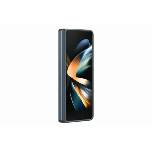 Samsung Galaxy Z Fold 4 Bőr Tok szürkés-zöld (EF-VF936LJEGWW) gyári (S Pent nem tartalmaz) - 2