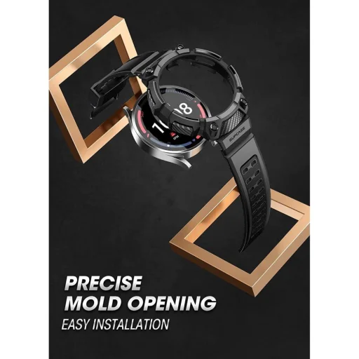Samsung Galaxy Watch 5 Pro Supcase Unicorn Beetle Pro (45MM) szíj és tok fekete - 2