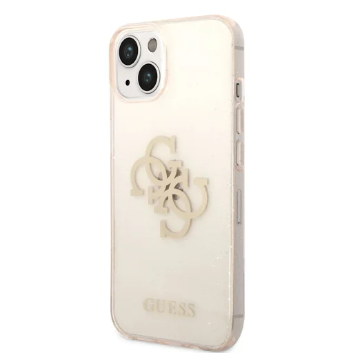 iPhone 14 Guess Big 4G Glitter tok arany (GUHCP14SPCUGL4GGO) - 1
