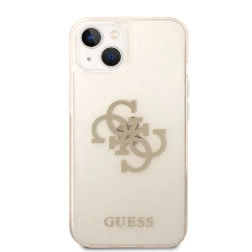 iPhone 14 Guess Big 4G Glitter tok arany (GUHCP14SPCUGL4GGO) - 5