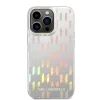 iPhone 14 Pro Karl Lagerfeld Iridescent Monogram tok ezüst (KLHCP14LLGMMSV3) - 6
