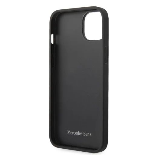iPhone 14 Plus Mercedes Genuine Leather Urban tok fekete (MEHCP14M8RDHSK) - 2