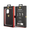 iPhone 14 Pro Ferrari PU Leather Perforated tok piros (FEHCP14LRHOR) thumbnail