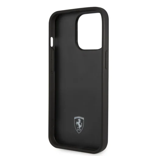 iPhone 14 Pro Ferrari PU Leather Perforated tok piros (FEHCP14LRHOR) - 2