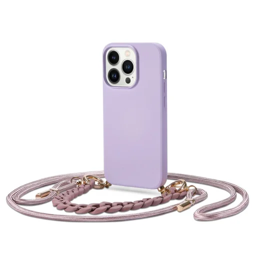 iPhone 14 Pro Tech-Protect Icon Chain tok lila - 1