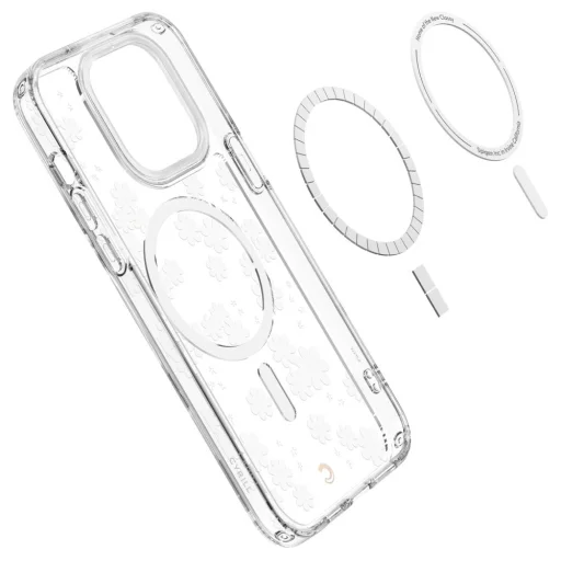 iPhone 14 Pro Max Spigen Cyrill Cecile MagSafe-kompatibilis tok White Daisy (ACS04873) - 4