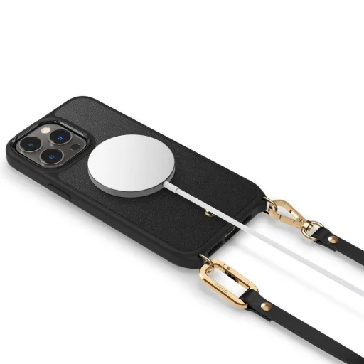 iPhone 14 Pro Max Spigen Cyrill Classic Charm MagSafe-kompatibilis tok fekete (ACS04882) - 4