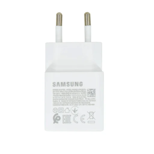 Samsung EP-T1510EBE USB-C hálózati töltő adapter fehér 15W - 2