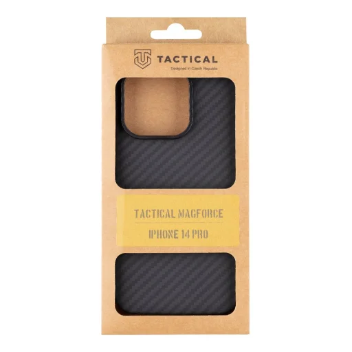  iPhone 14 Pro fekete Tactical MagForce Aramid tok MagSafe kompatibilis - 3