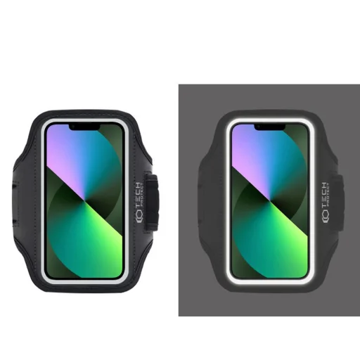 Tech-Protect M2 Univerzális Sport telefon tartó karpánt fekete - 6