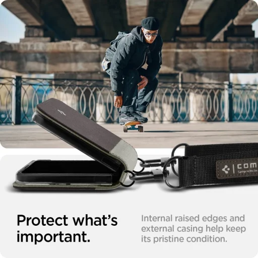 Samsung Galaxy Z FLip 4 Spigen Compoty tok Tan (ACS05176) - 6