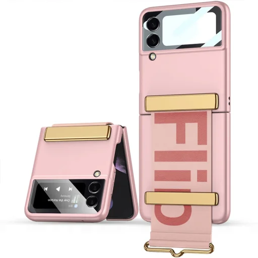 Samsung Galaxy Z Flip 4 Tech-Protect Icon Belt tok Rose Gold - 1