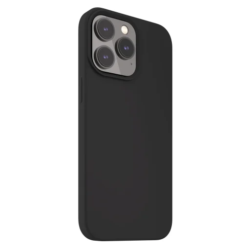 iPhone 14 Pro Max Next One MagSafe-kompatibilis szilikontok fekete (IPH-14PROMAX-MAGCASE-BLACK) - 2