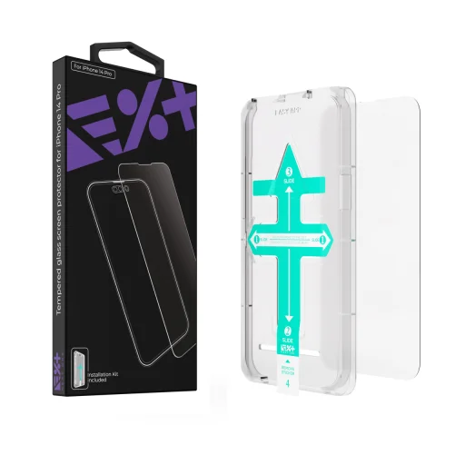iPhone 14 Pro/15 Next One kijelzővédő üvegfólia (IPH-14PRO-TMP) - 1