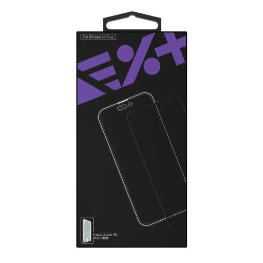 iPhone 14 Plus Next One Screen Protector All-rounder kijelzővédő üvegfólia fekete kerettel - 2