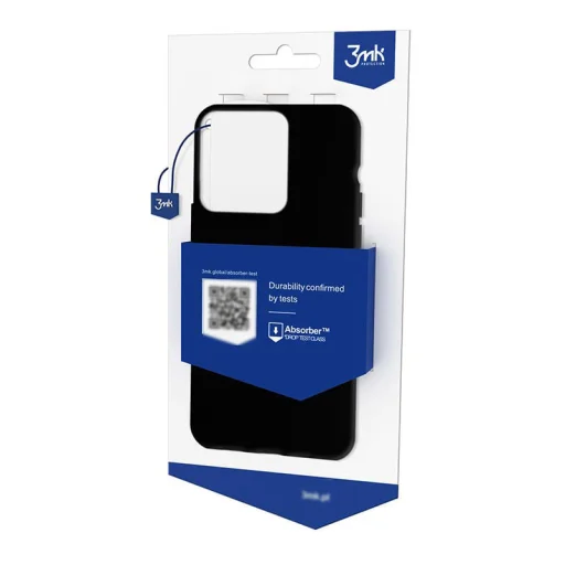 iPhone 14 Pro 3MK matt szilikon tok fekete - 2