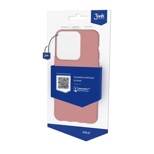 iPhone 14 Pro 3MK matt szilikon tok licsi - 2