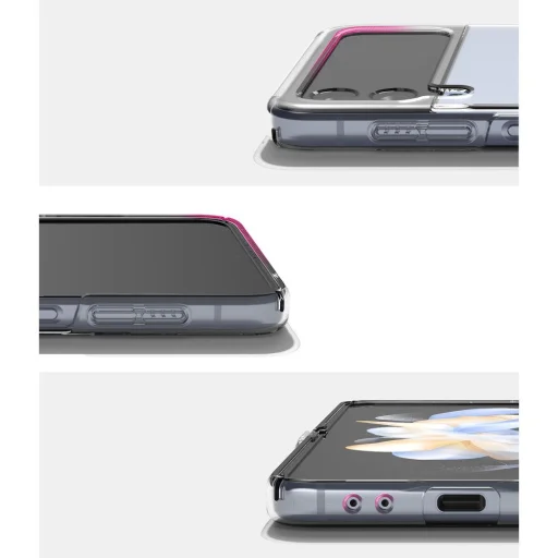 Samsung Galaxy Z Flip 4 Ringke Slim Hinge tok átlátszó - 17