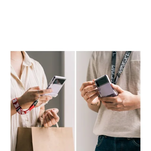 Samsung Galaxy Z Flip 4 Ringke Slim Hinge tok átlátszó - 9