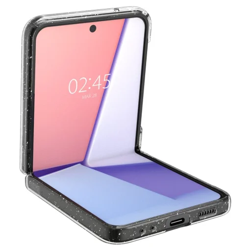 Samsung Galaxy Z Flip 4 Spigen Airskin tok csillámos átlátszó - 11