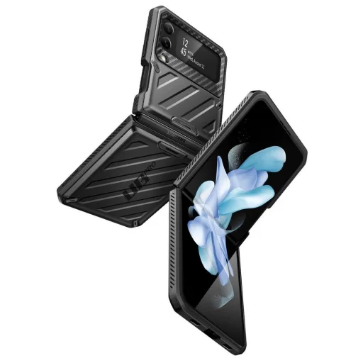  Samsung Galaxy Z Flip 4 Fekete Supcase Unicorn Beetle Pro tok - 6