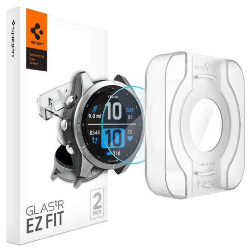 Garmin Fenix 7S Spigen Glas.TR EZ FIT 2x üvegfólia - 1