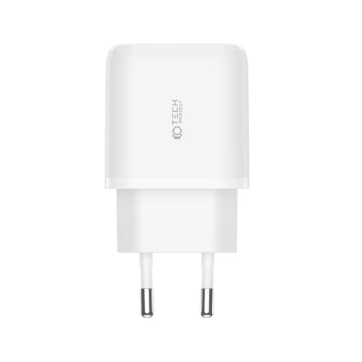Tech-Protect C12W hálózati töltő adapter 2.4A fehér - 2