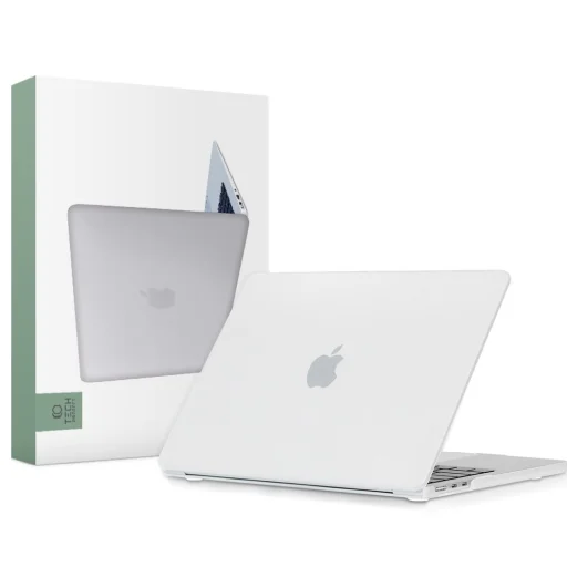Macbook Air 13 2022 Tech-protect Smartshell Tok matt átlátszó - 3