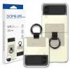 Samsung Galaxy Z Flip 4 WhiteStone Clear Case Ring tok bézs thumbnail