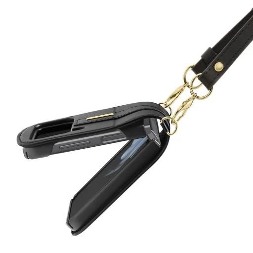 Samsung Galaxy Z Flip 4 Spigen Lienar Calin fekete (ACS05171) - 12