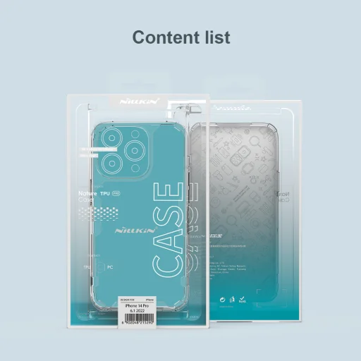 iPhone 14 Pro Nillkin Nature TPU Pro tok kék - 5